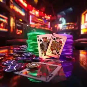 Pengguna ponsel membaca detail klaim bonus